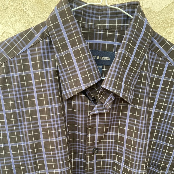 NW Scott Baker ๐ฏ cotton dress shirt ๐ Sz M - Picture 2 of 8